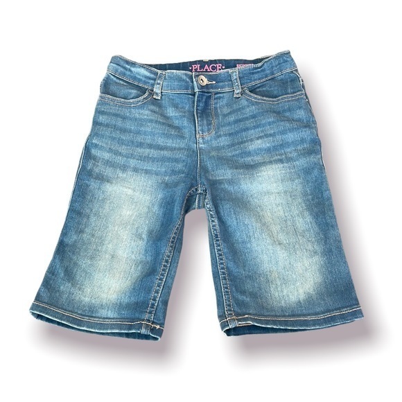 The Children's Place Other - Girl’s Denim Bermuda Shorts